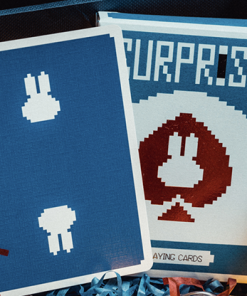 Surprise Deck V5 (Blue) Playing cards by Bacon Playing Card Company