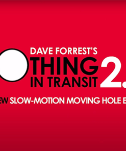 Nothing In Transit 2.0 (Gimmicks and Online Instructions) by David Forrest - Trick