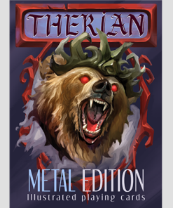 Therian (Metal) Playing Cards