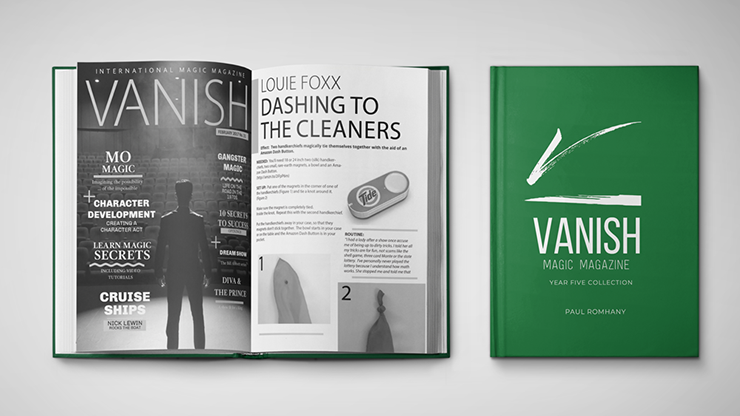 VANISH MAGIC MAGAZINE Collectors Edition Year Five (Hardcover) by Vanish Magazine - Book VANISH MAGIC MAGAZINE Collectors Edition Year Five (Hardcover) by Vanish Magazine - Book
