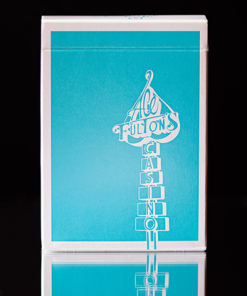 Ace Fulton's Casino: Miami Vice Blue Playing Cards