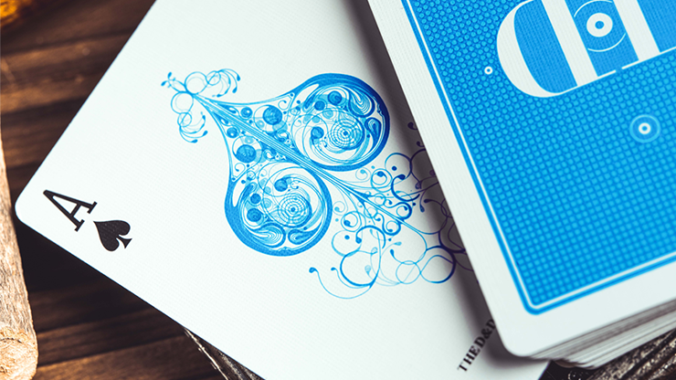 Smoke & Mirrors V9 (Blue Edition) Playing Cards by Dan & Dave Smoke & Mirrors V9 (Blue Edition) Playing Cards by Dan & Dave