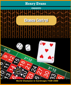 Chance Control Blue (Gimmicks and Online Instructions) by Henry Evans - Trick