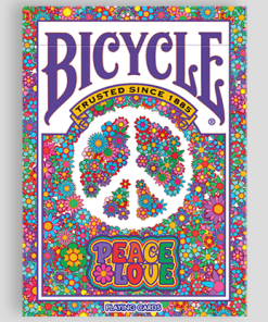 Bicycle Peace & Love Playing Cards by Collectable Playing Cards