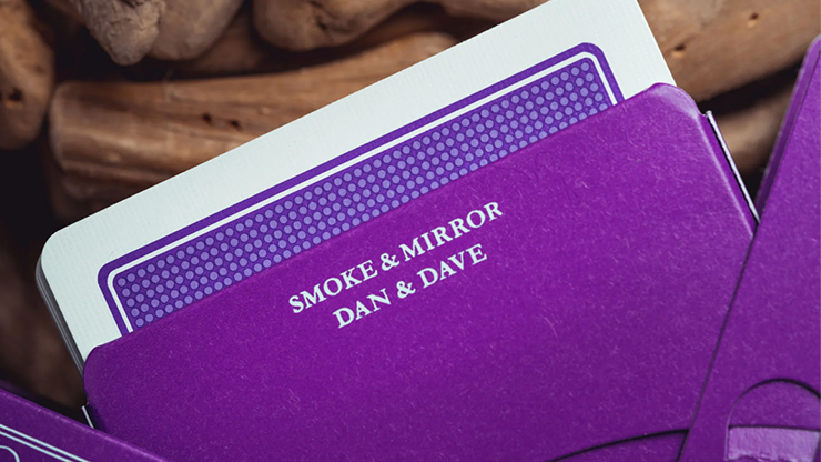 Smoke & Mirrors V9, Purple (Standard) Edition Playing Cards by Dan & Dave Smoke & Mirrors V9, Purple (Standard) Edition Playing Cards by Dan & Dave