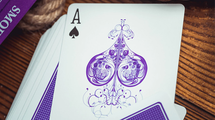Smoke & Mirrors V9, Purple (Standard) Edition Playing Cards by Dan & Dave Smoke & Mirrors V9, Purple (Standard) Edition Playing Cards by Dan & Dave