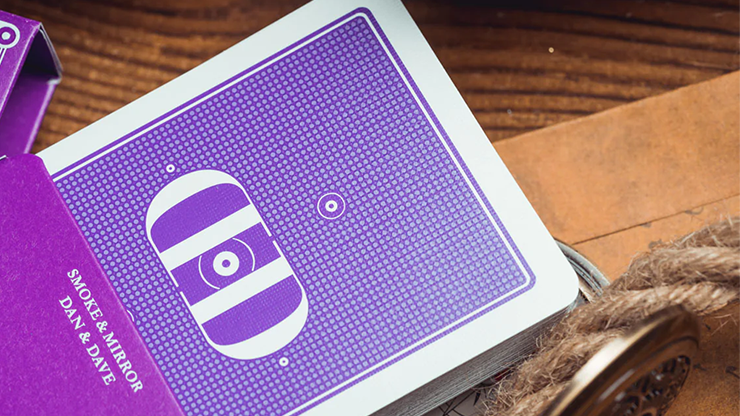 Smoke & Mirrors V9, Purple (Standard) Edition Playing Cards by Dan & Dave Smoke & Mirrors V9, Purple (Standard) Edition Playing Cards by Dan & Dave