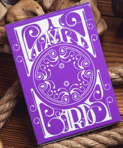 Smoke & Mirrors V9, Purple (Standard) Edition Playing Cards by Dan & Dave