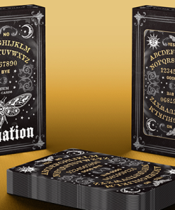 Divination (Black) Playing Cards by Midnight Cards