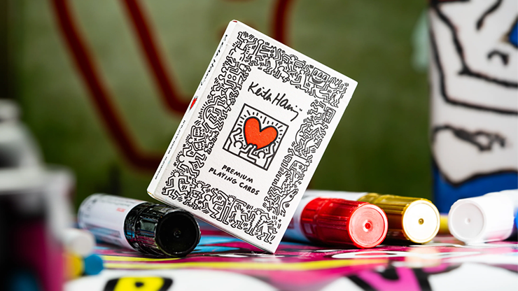 Keith Haring Playing Cards by theory11 Keith Haring Playing Cards by theory11