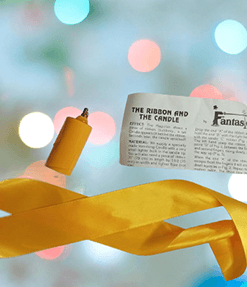 The Ribbon and Candle (yellow) - Fantasio