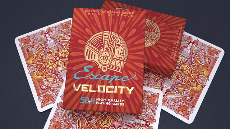 Escape Velocity (Red) Playing Cards Escape Velocity (Red) Playing Cards