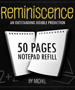 Refill for Reminiscence (50 pages) by Michel - Trick