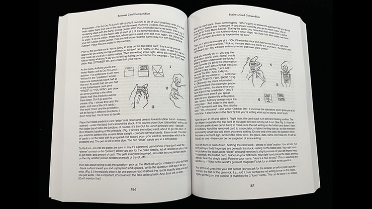 The Business Card Compendium by Mark Strivings - Trick The Business Card Compendium by Mark Strivings - Trick