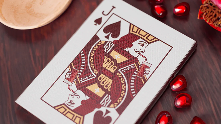 Palmegranate (Red and Yellow Set) Playing Cards by OPC Palmegranate (Red and Yellow Set) Playing Cards by OPC