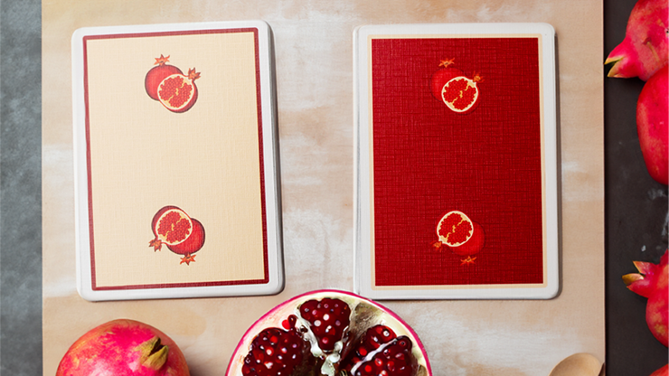 Palmegranate (Red and Yellow Set) Playing Cards by OPC Palmegranate (Red and Yellow Set) Playing Cards by OPC