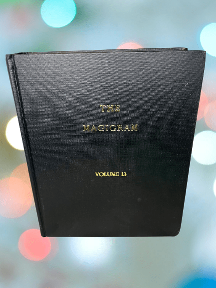 Magigram Volume 13 (hardbound book) - Supreme Magic Magigram Volume 13 (hardbound book) - Supreme Magic