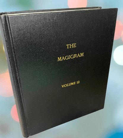 Magigram Volume 12 (hardbound book) - Supreme Magic Magigram Volume 12 (hardbound book) - Supreme Magic