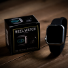 REEL WATCH - Stainless with black band smart watch (KEVLAR) by Uday Jadugar - Trick REEL WATCH - Stainless with black band smart watch (KEVLAR) by Uday Jadugar - Trick