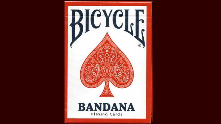 Bicycle Bandana (Red) Playing Cards Bicycle Bandana (Red) Playing Cards