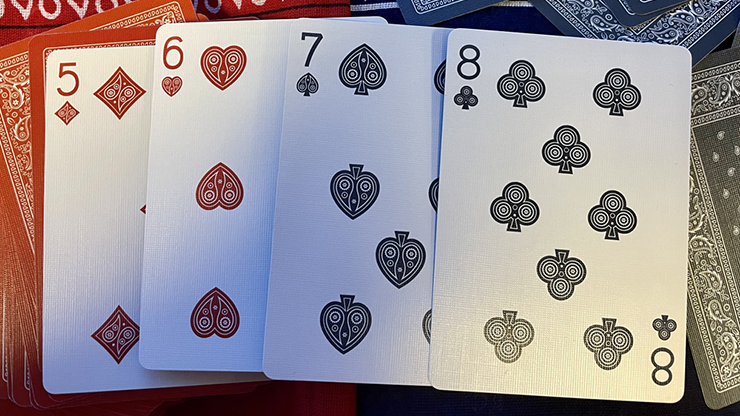 Bicycle Bandana Stripper (Red) Playing Cards Bicycle Bandana Stripper (Red) Playing Cards