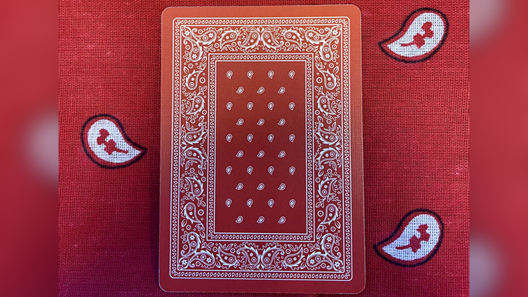 Bicycle Bandana Stripper (Red) Playing Cards Bicycle Bandana Stripper (Red) Playing Cards