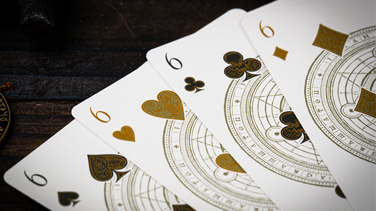 The Keys of Solomon: Golden Grimoire Playing Cards by Riffle Shuffle The Keys of Solomon: Golden Grimoire Playing Cards by Riffle Shuffle