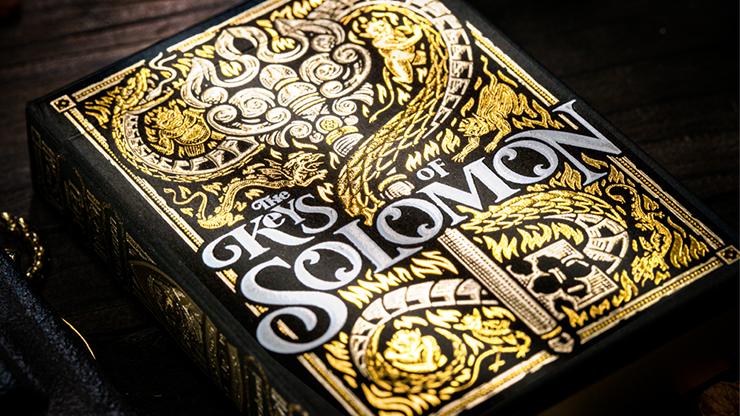 The Keys of Solomon: Golden Grimoire Playing Cards by Riffle Shuffle The Keys of Solomon: Golden Grimoire Playing Cards by Riffle Shuffle
