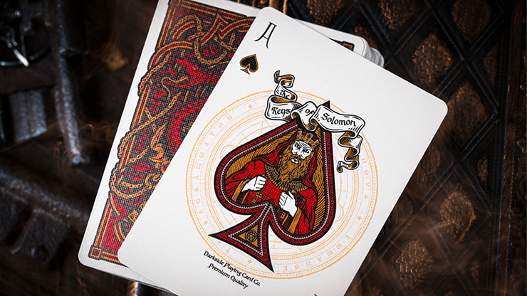 The Keys of Solomon: Blood Pact Playing Cards by Riffle Shuffle The Keys of Solomon: Blood Pact Playing Cards by Riffle Shuffle