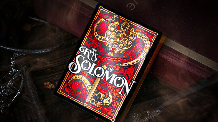 The Keys of Solomon: Blood Pact Playing Cards by Riffle Shuffle The Keys of Solomon: Blood Pact Playing Cards by Riffle Shuffle