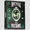 Bicycle Disney Villains (Green)  by US Playing Card Co.