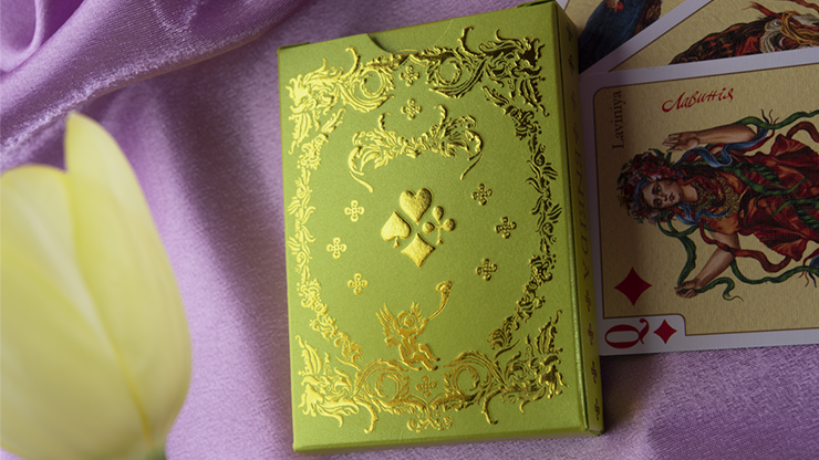 Eneida: Love (Green) Playing Cards Eneida: Love (Green) Playing Cards