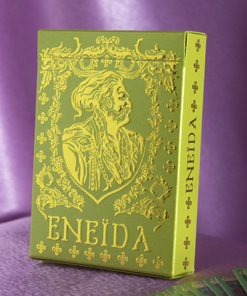 Eneida: Love (Green) Playing Cards