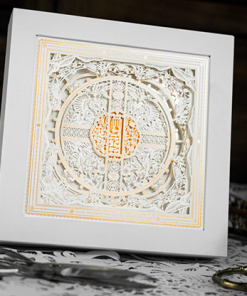 The Four Seasons White Boxset Playing Cards