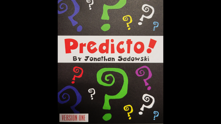 Predicto (Superhero) by Jonathan Sadowski - Trick Predicto (Superhero) by Jonathan Sadowski - Trick