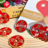 Mirror Heart Red by N2G & Ken Tsoi (Gimmicks and online instructions) - Trick