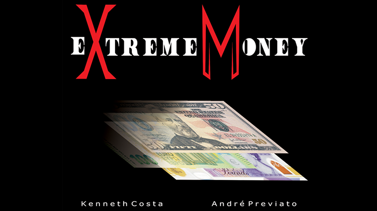EXTREME MONEY USD (Gimmicks and Online Instructions) by Kenneth Costa and André Previato - Trick EXTREME MONEY USD (Gimmicks and Online Instructions) by Kenneth Costa and André Previato - Trick