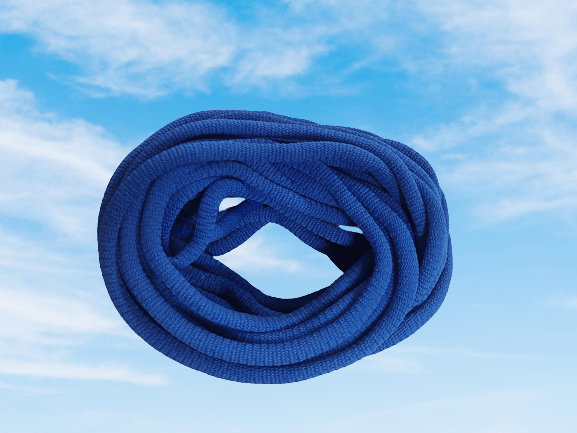 Colorful Sponge Core Rope 50' (Blue) - Klamm Colorful Sponge Core Rope 50' (Blue) - Klamm