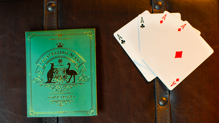 Australian Aces by Nick Trost & Murphy's Magic - Trick Australian Aces by Nick Trost & Murphy's Magic - Trick