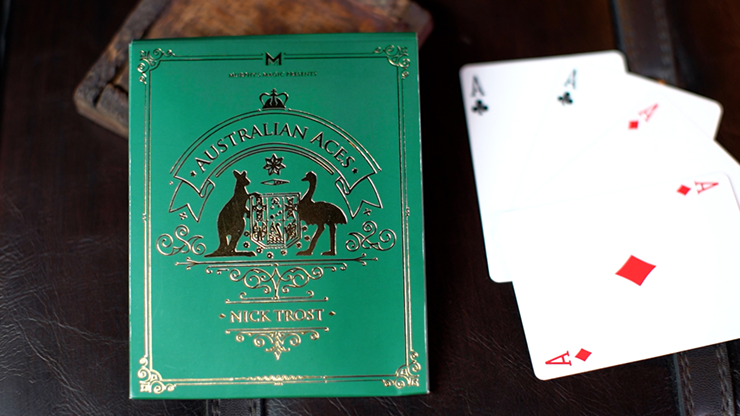 Australian Aces by Nick Trost & Murphy's Magic - Trick Australian Aces by Nick Trost & Murphy's Magic - Trick
