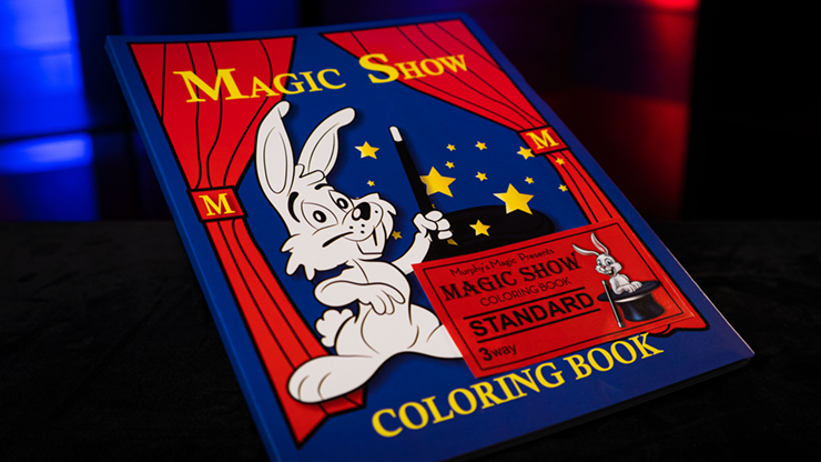 MAGIC SHOW Coloring Book STANDARD SET (3 way) by Murphy's Magic MAGIC SHOW Coloring Book STANDARD SET (3 way) by Murphy's Magic