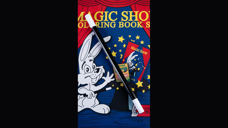 MAGIC SHOW Coloring Book STANDARD SET (3 way) by Murphy's Magic MAGIC SHOW Coloring Book STANDARD SET (3 way) by Murphy's Magic