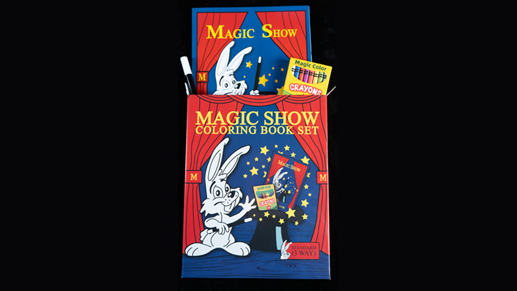 MAGIC SHOW Coloring Book STANDARD SET (3 way) by Murphy's Magic MAGIC SHOW Coloring Book STANDARD SET (3 way) by Murphy's Magic