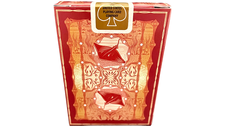 Gilded Bicycle Stingray (Orange) Playing Cards Gilded Bicycle Stingray (Orange) Playing Cards