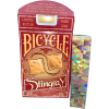 Gilded Bicycle Stingray (Orange) Playing Cards Gilded Bicycle Stingray (Orange) Playing Cards