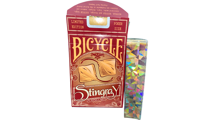 Gilded Bicycle Stingray (Orange) Playing Cards Gilded Bicycle Stingray (Orange) Playing Cards