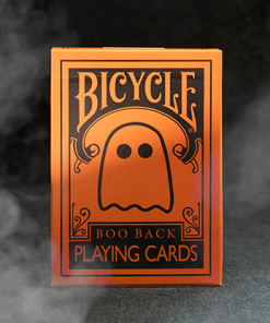 Bicycle Boo Back Playing Cards (Orange)