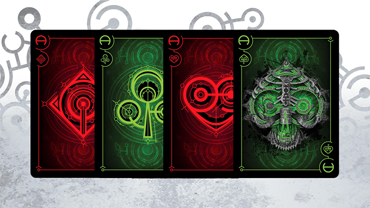 Timeless Depths (Dark Bionic Edition) Playing Cards Timeless Depths (Dark Bionic Edition) Playing Cards