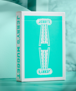 Jerry's Nugget Monotone (Tiffany Blue) Playing Cards