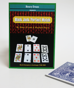 Black Jack/ Perfect Match Blue (Gimmicks and Online Instructions) by Henry Evans and Raphael Seara - Trick